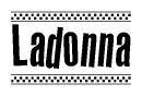Nametag+Ladonna 