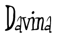 Nametag+Davina 