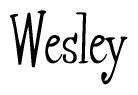 Nametag+Wesley 