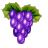 animated grape icon