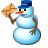   christmas xmas holidays snowman snow winter mail Animations Mini Holidays Christmas  
