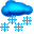   weather season seasons winter snow snowing snowflakes cloud clouds Animations Mini Nature  