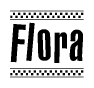 Nametag+Flora 
