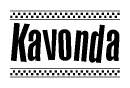 Nametag+Kavonda 