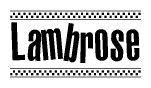 Nametag+Lambrose 