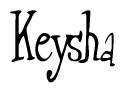 Nametag+Keysha 