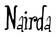 Nametag+Nairda 