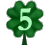  animated 5 clover