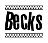 Nametag+Becks 