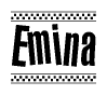 Nametag+Emina 