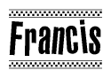 Nametag+Francis 