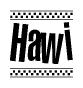 Nametag+Hawi 