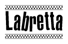 Nametag+Labretta 