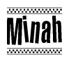 Nametag+Minah 