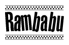 Nametag+Rambabu 