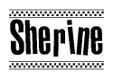 Nametag+Sherine 