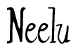 Nametag+Neelu 