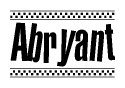 Nametag+Abryant 