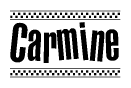 Nametag+Carmine 
