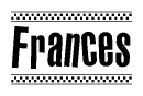 Nametag+Frances 