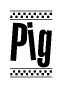 Nametag+Pig 