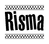 Nametag+Risma 