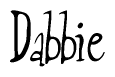 Nametag+Dabbie 
