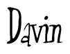 Nametag+Davin 