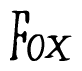 Nametag+Fox 