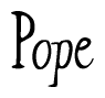 Nametag+Pope 