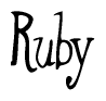 Nametag+Ruby 
