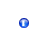 this gif animation shows a blue circle appear with the letter i inside it. It then bursts and resets back to the start