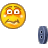   smilie smilies animations face faces shocked shocking electricty Animations Mini Smilies emoticon 