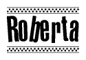 Nametag+Roberta 