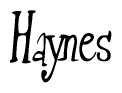 Nametag+Haynes 