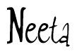Nametag+Neeta 