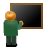 animated teacher icon