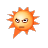 Animated angry beating sun