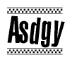 Nametag+Asdgy 