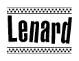 Nametag+Lenard 