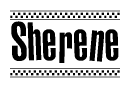 Nametag+Sherene 