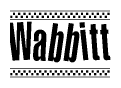 Nametag+Wabbitt 