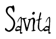 Nametag+Savita 