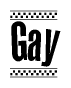 Nametag+Gay 