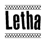 Nametag+Letha 