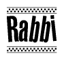 Nametag+Rabbi 