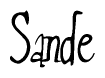Nametag+Sande 