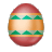 Spinning animated Easter egg