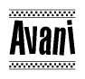 Nametag+Avani 