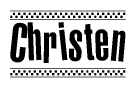 Nametag+Christen 